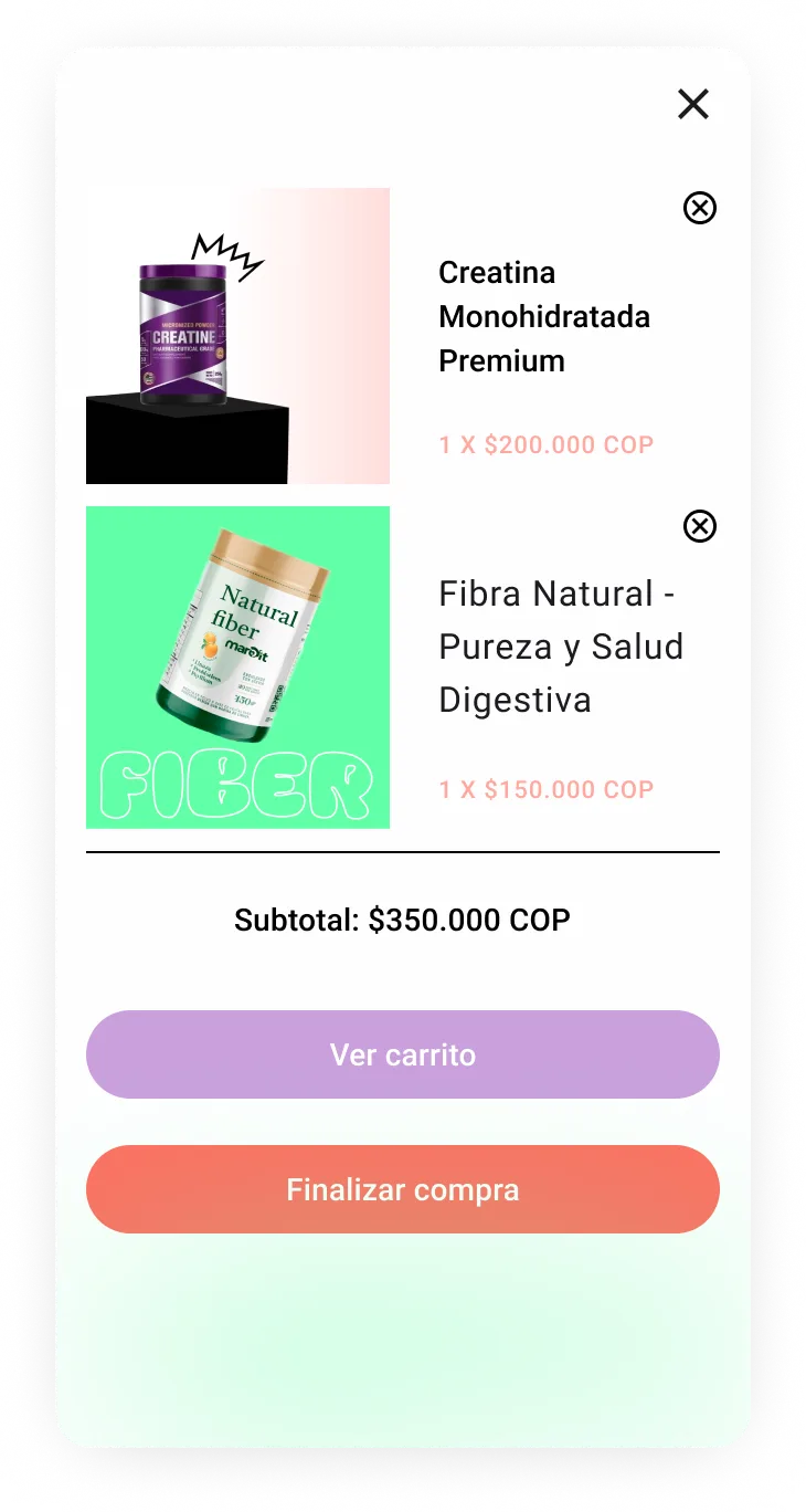 Cart card
